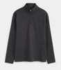 The Long Sleeve Half Zip in Dark Grey