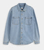 The Utility Denim Shirt in Vintage Blue