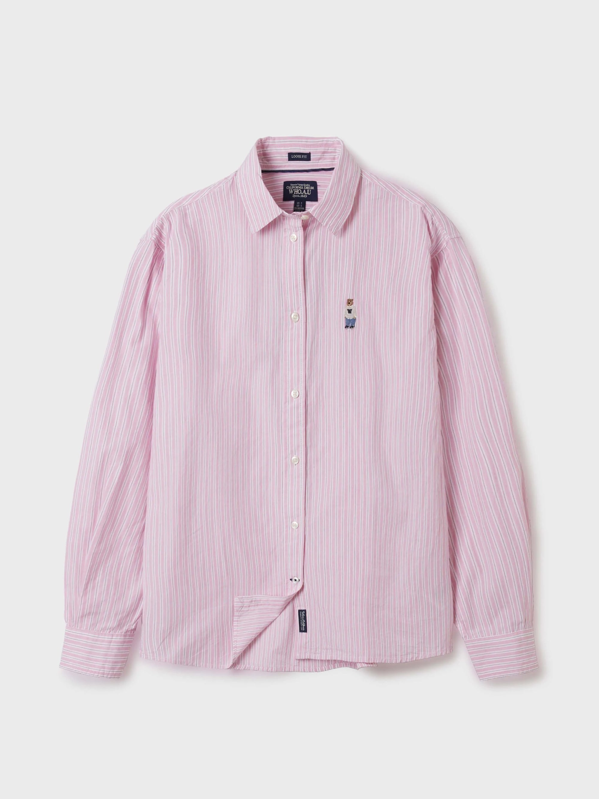 Steve Loose Fit Striped Shirts