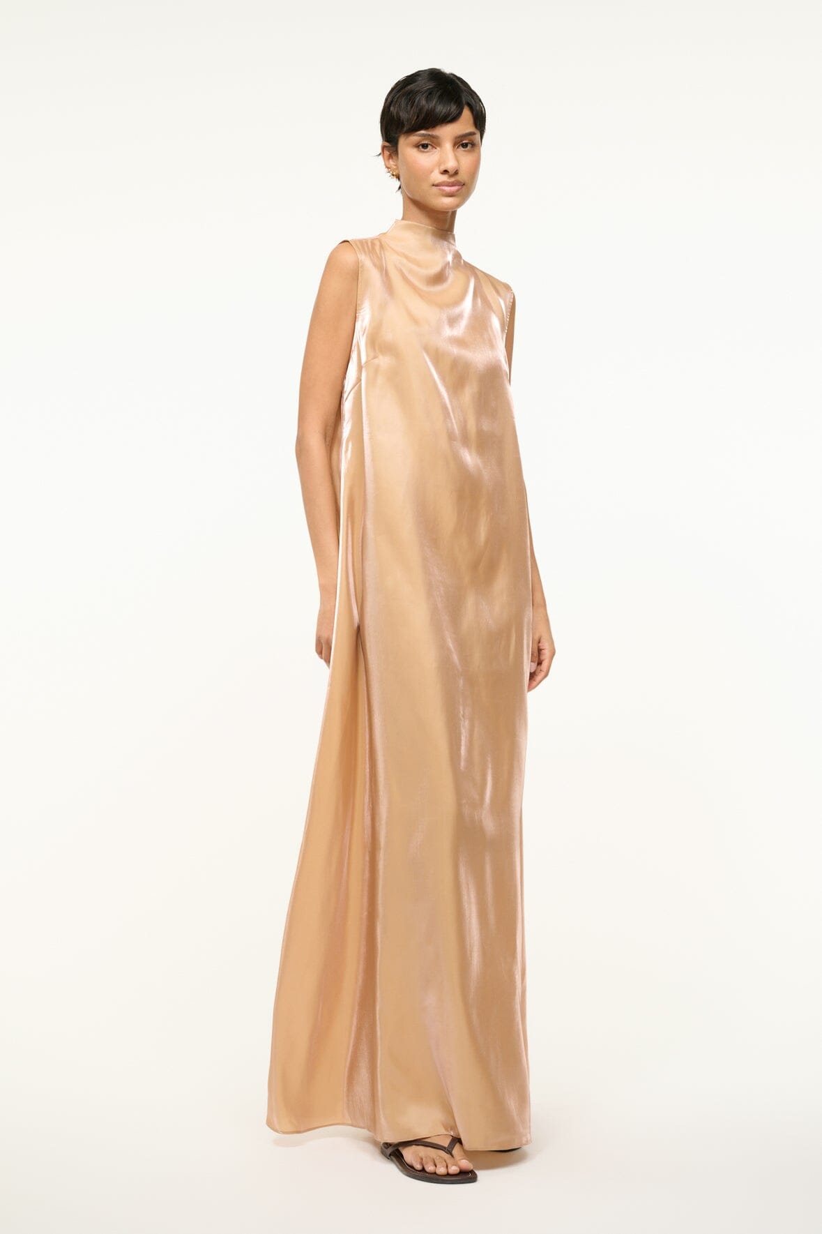 Araya dress rose gold