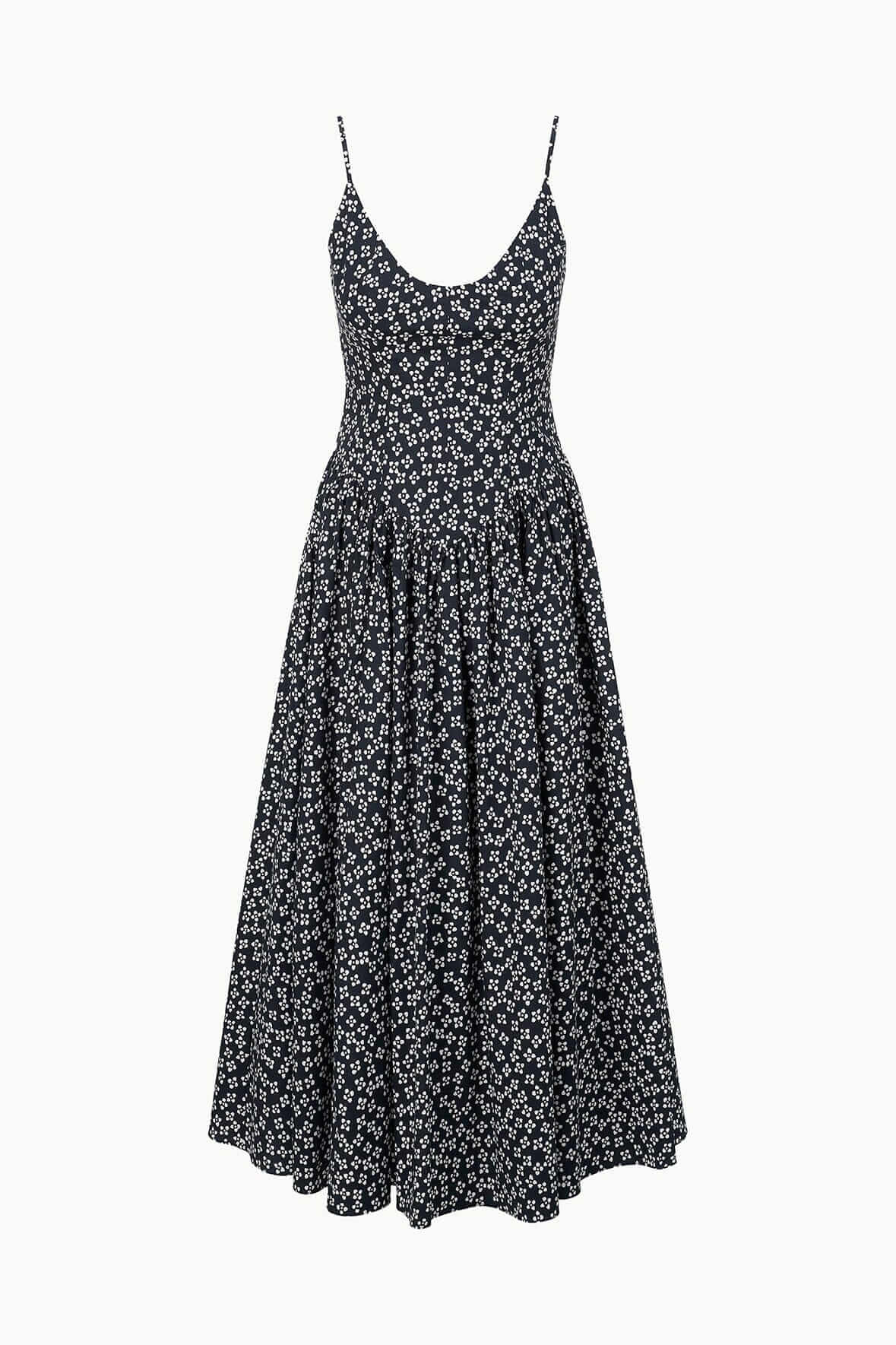 Dena dress black floral