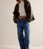Mid-rise boyfriend jeans