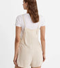 Short dungarees line with linen