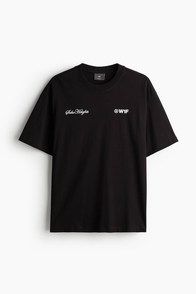 Loose fit printed T-shirt