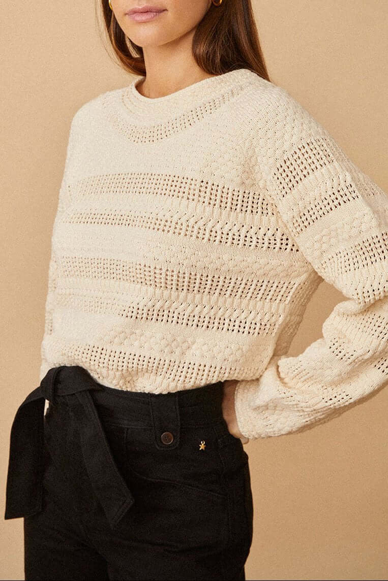 Boudi Sweater - Cream
