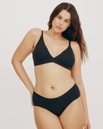 Core triangle bralette