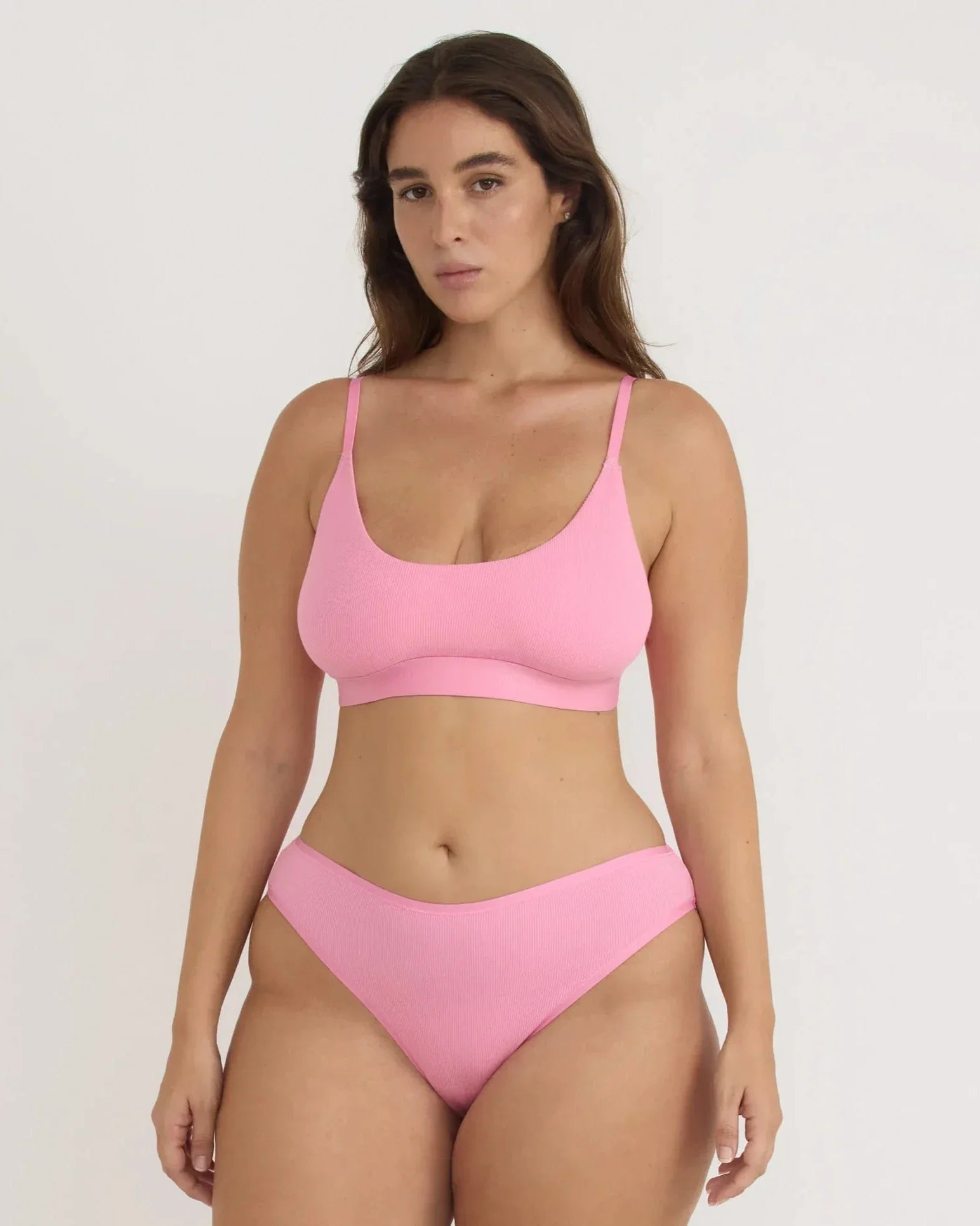 Core rib high-leg briefs