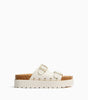 Buckled platform sandals