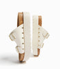 Buckled platform sandals