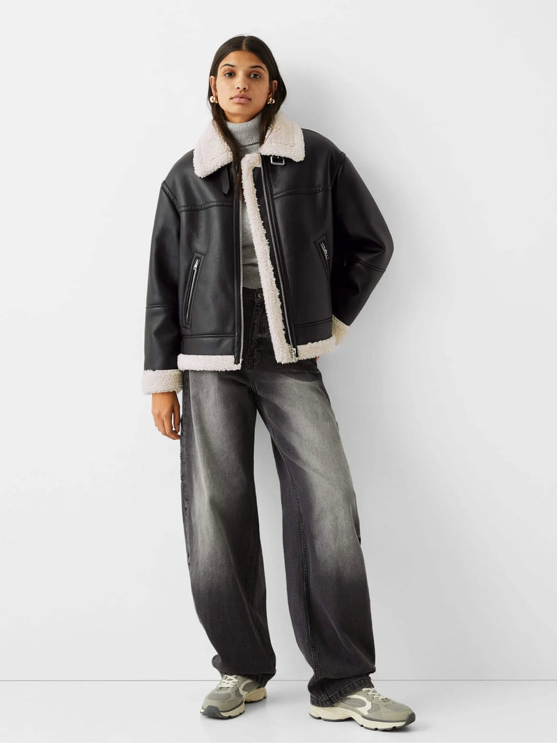 Oversize Bomber Jacket