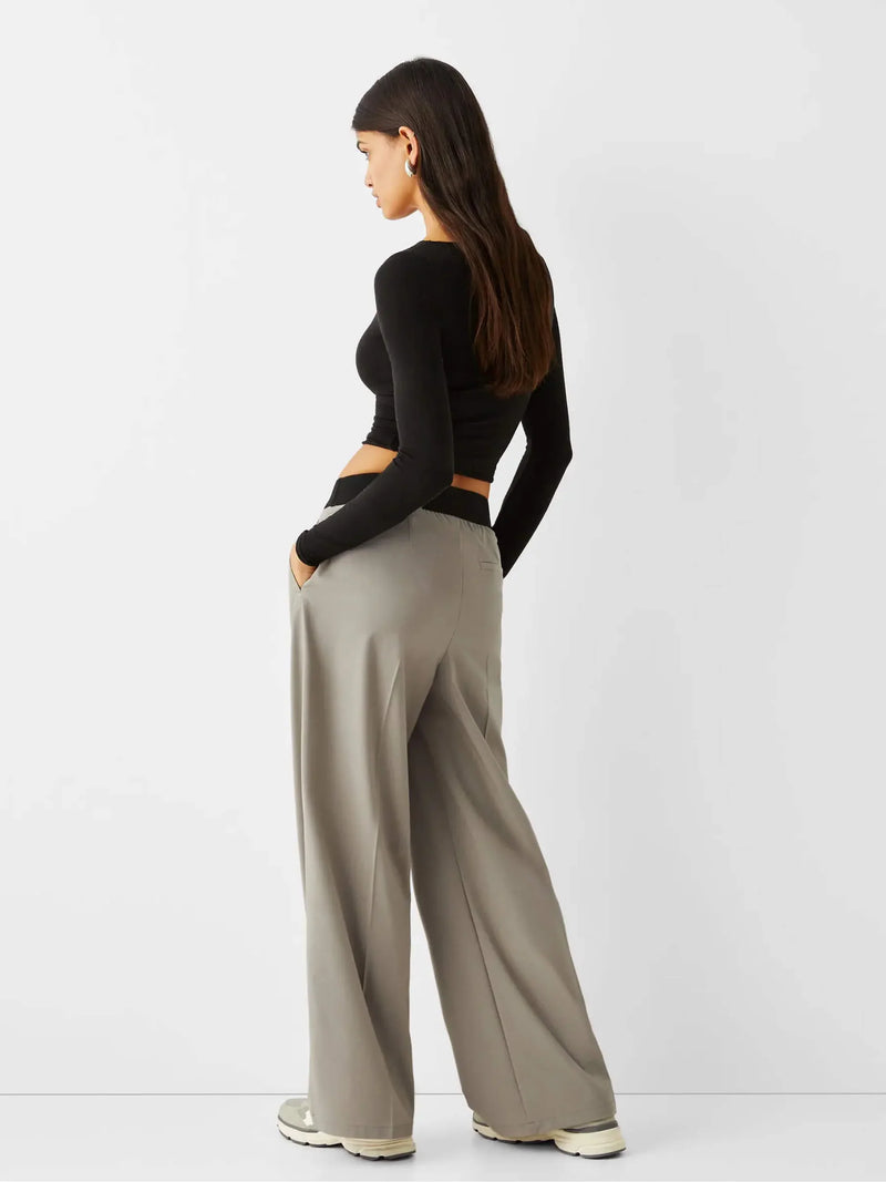 Wide-leg Tailored