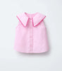 Collar Sleeveless Top
