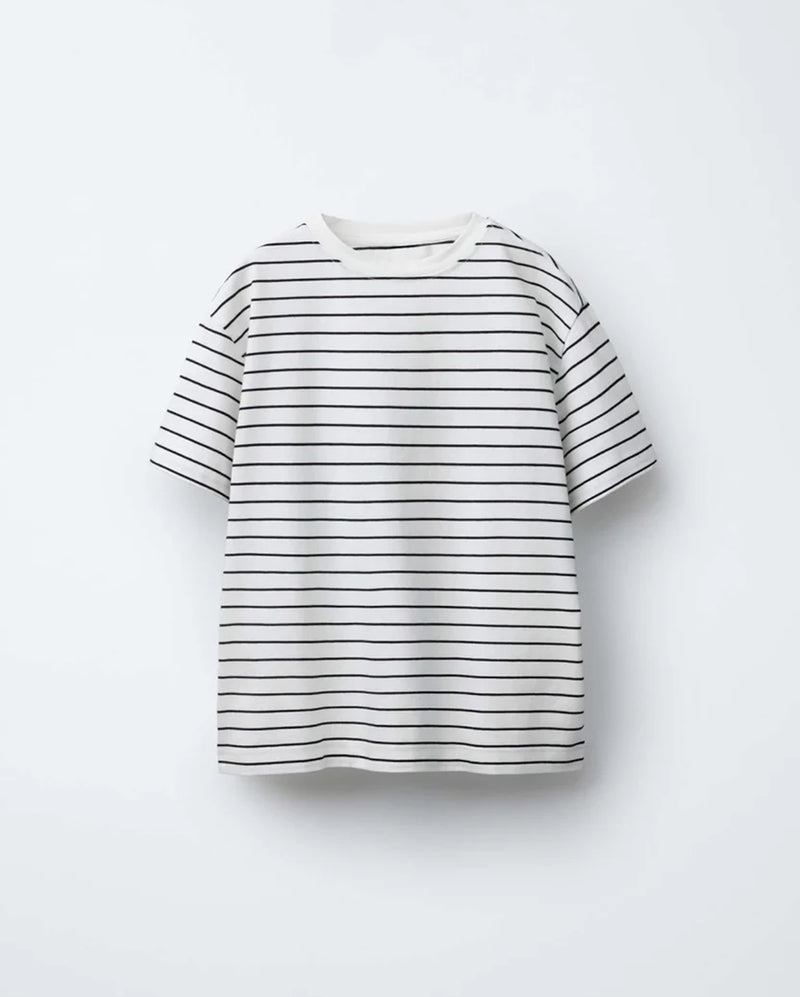Cotton Striped T-Shirt