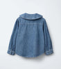 Denim Collar Top
