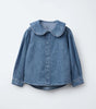 Denim Collar Top