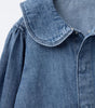 Denim Collar Top