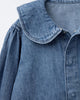 Denim Collar Top