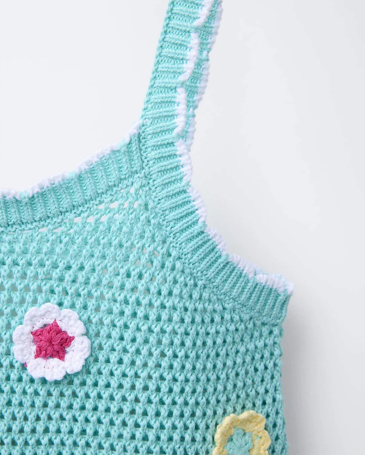 Floral Crochet Cami
