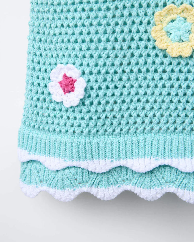 Floral Crochet Cami