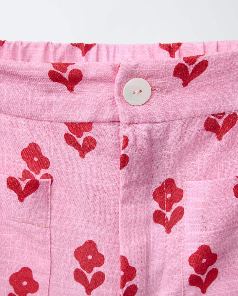 Floral Pant Mint