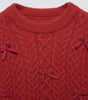 Knit Sweater Red