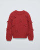 Knit Sweater Red
