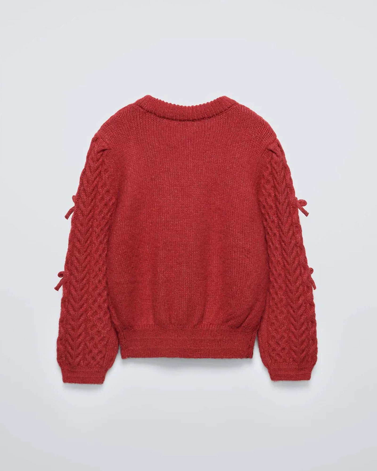 Knit Sweater Red