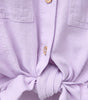 Knot Front Shirt