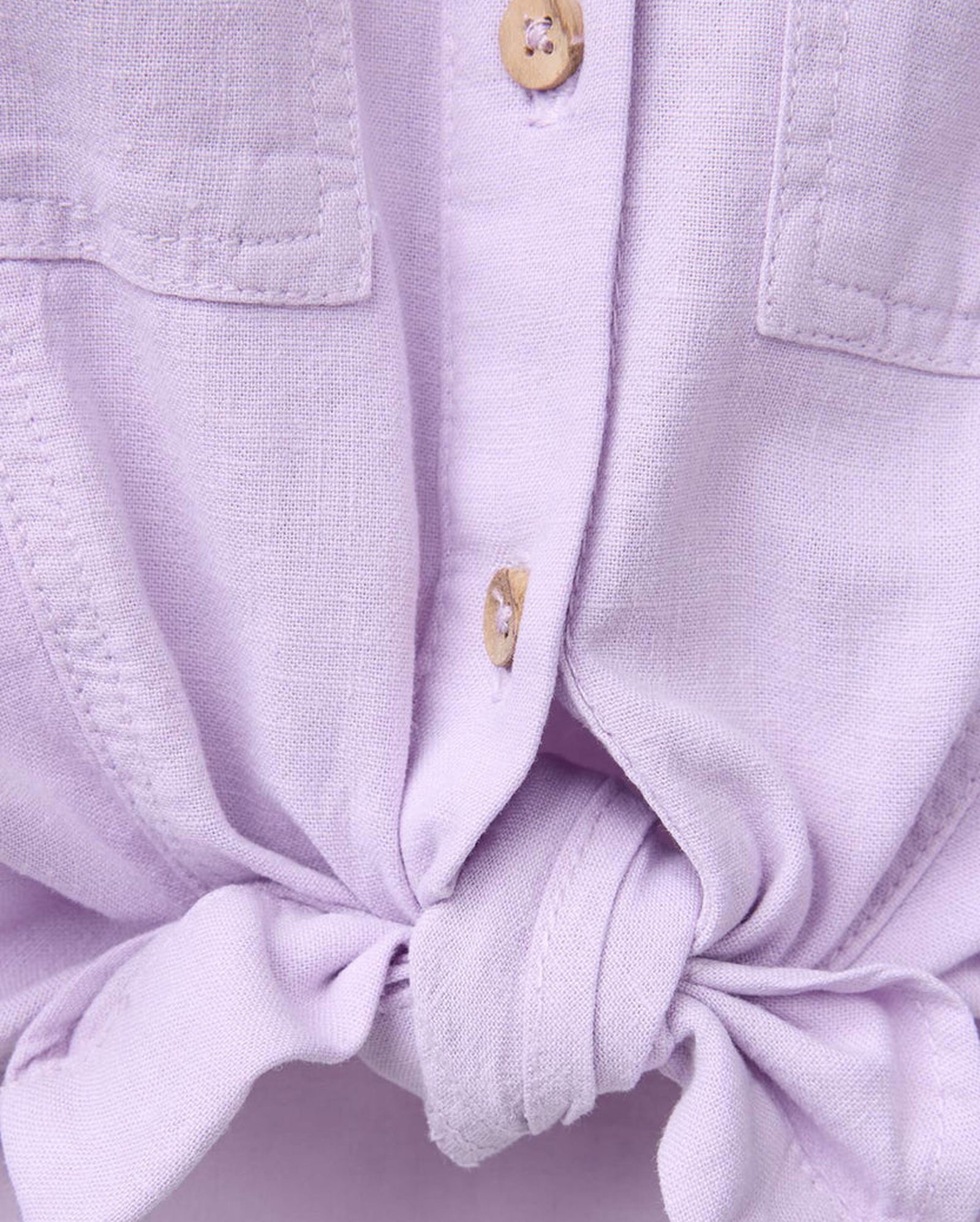 Knot Front Shirt
