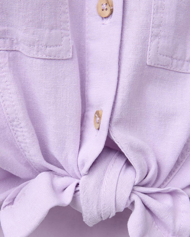 Knot Front Shirt