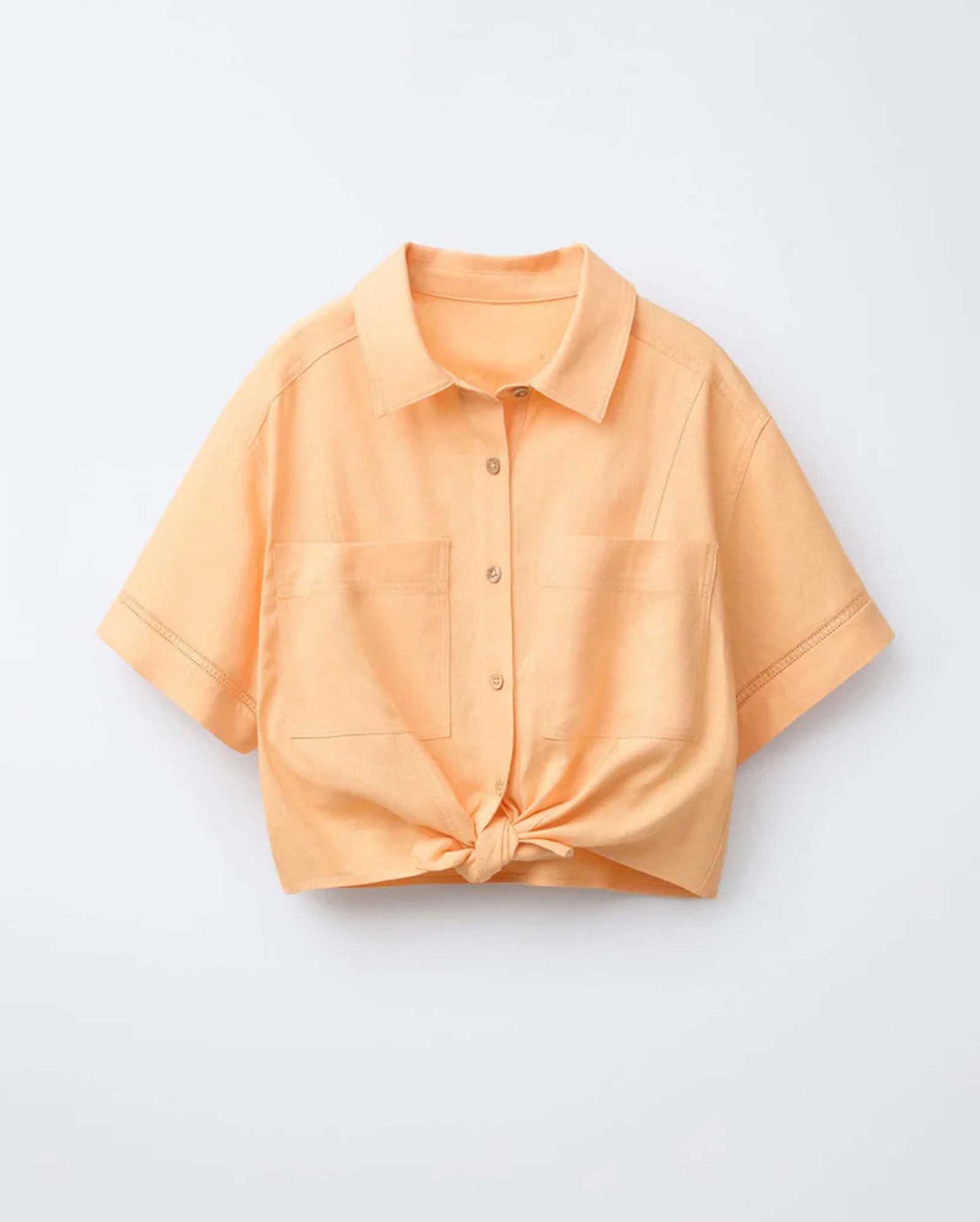 Knot Front Shirt