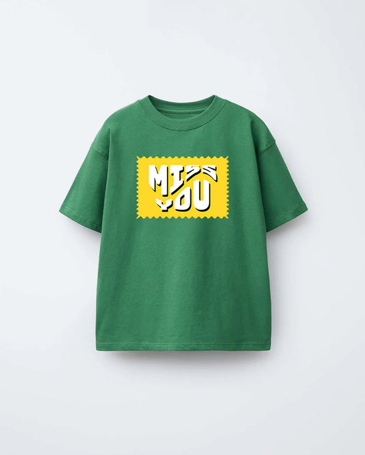 Print Tee Green