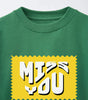 Print Tee Green