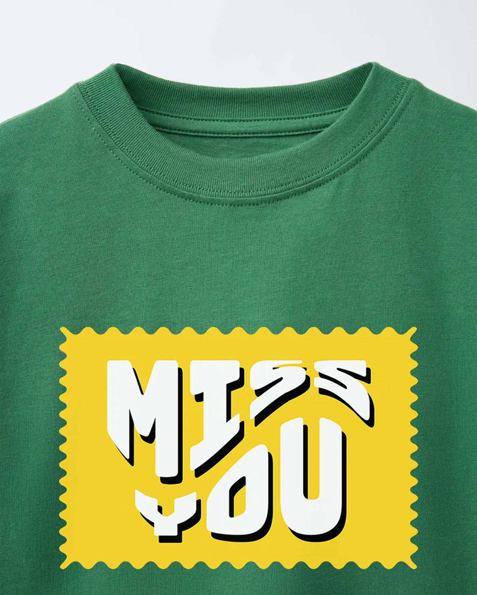 Print Tee Green