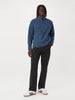 The Axis Polar Fleece Half Zip in Vintage Indigo