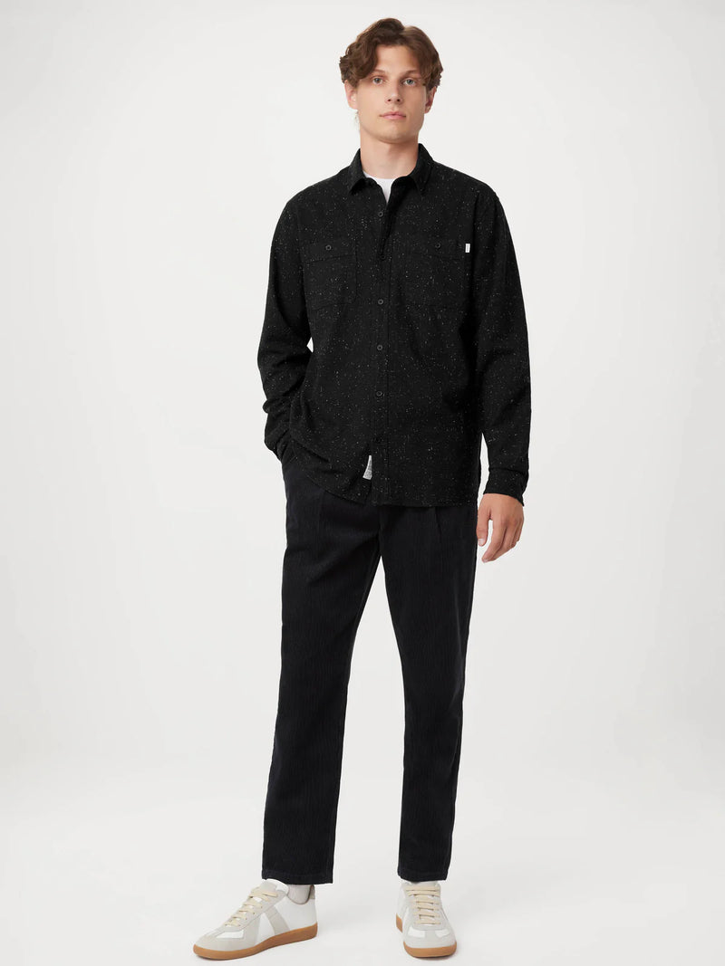 The Nepped Shirt in Deep Blue