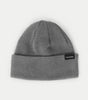 The Merino Wool Beanie in Medium Grey