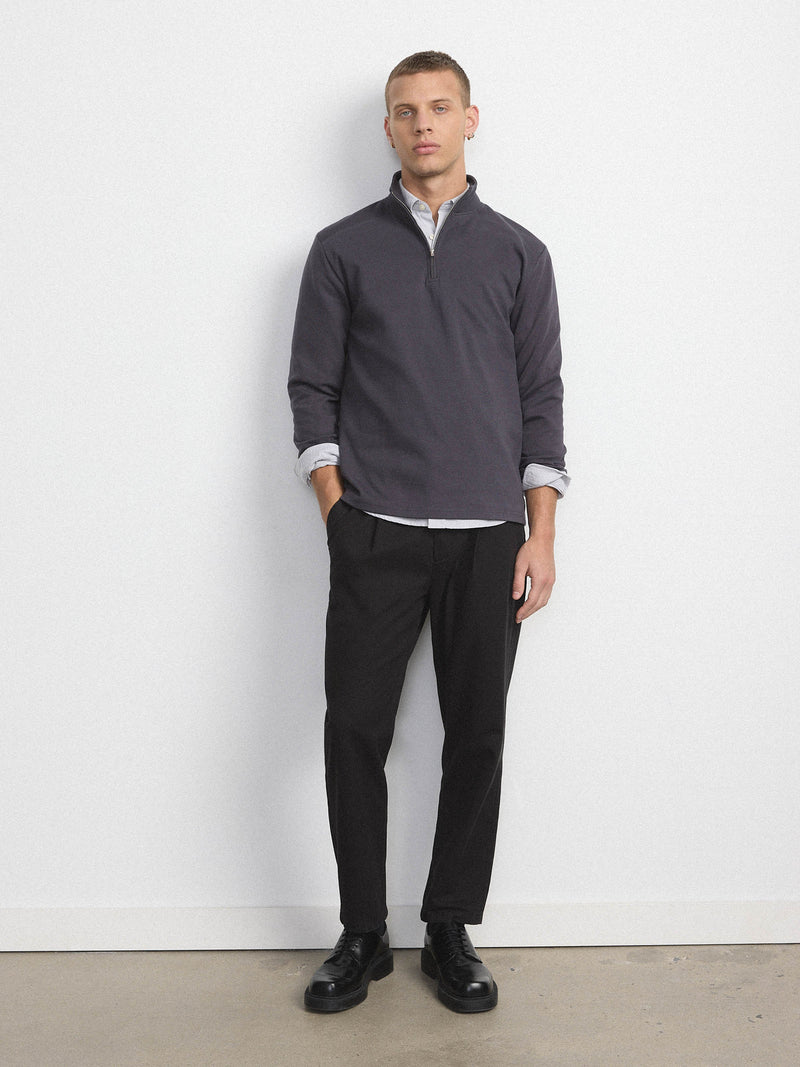 The Jasper Oxford Shirt in Grey