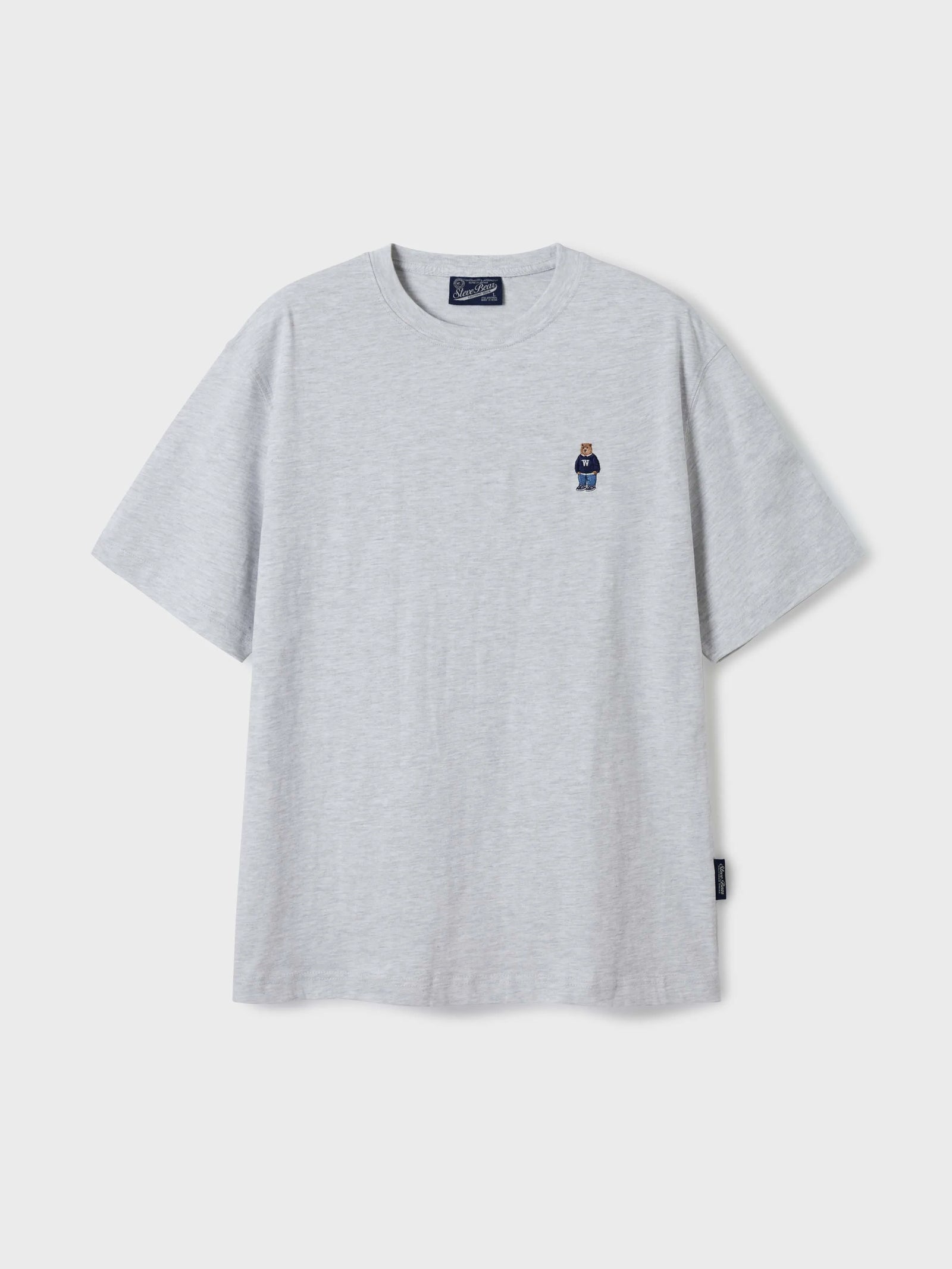 (2PACK)Steve Solid T-shirt[B]