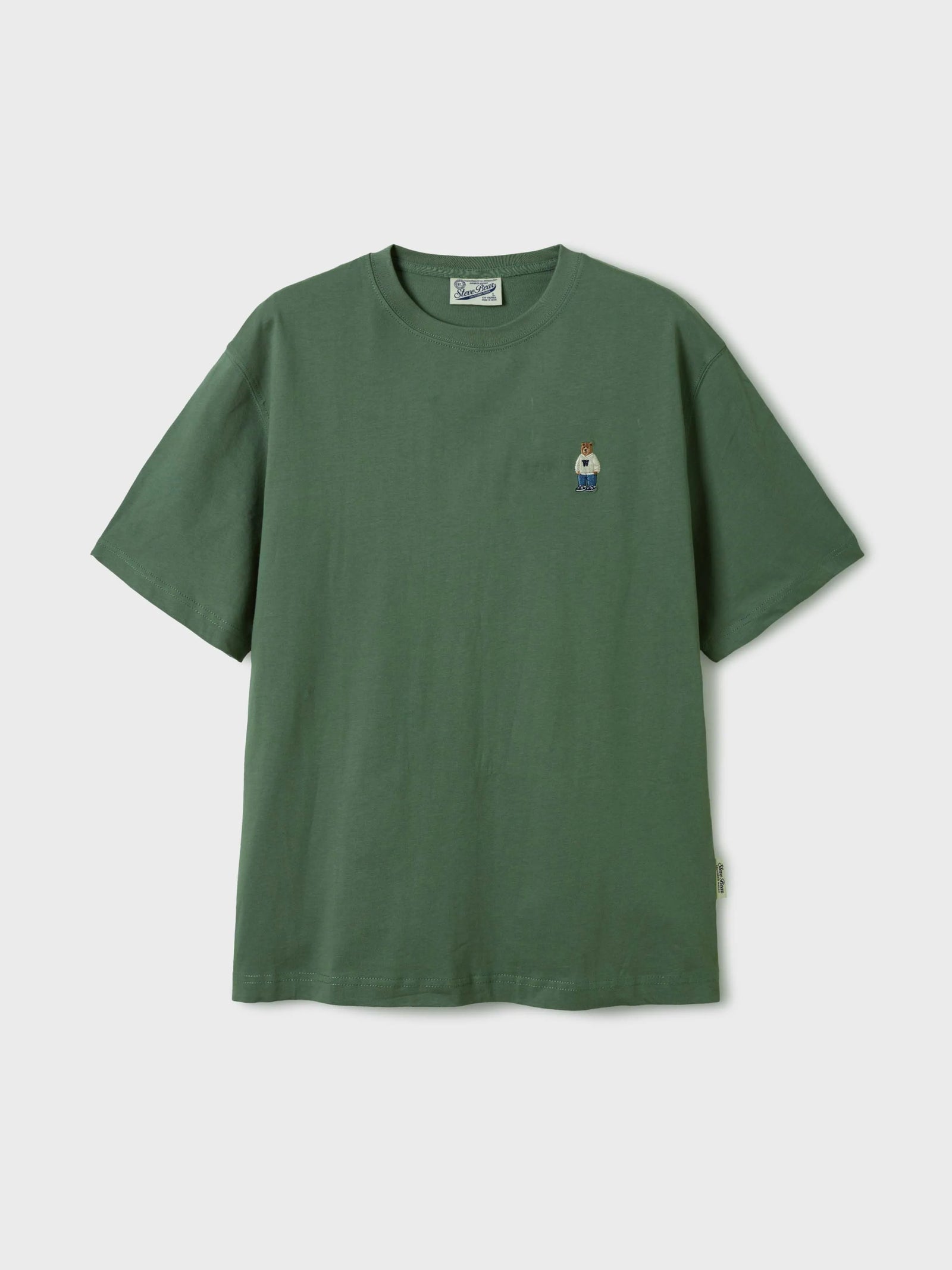 (2PACK)Steve Solid T-shirt[B]