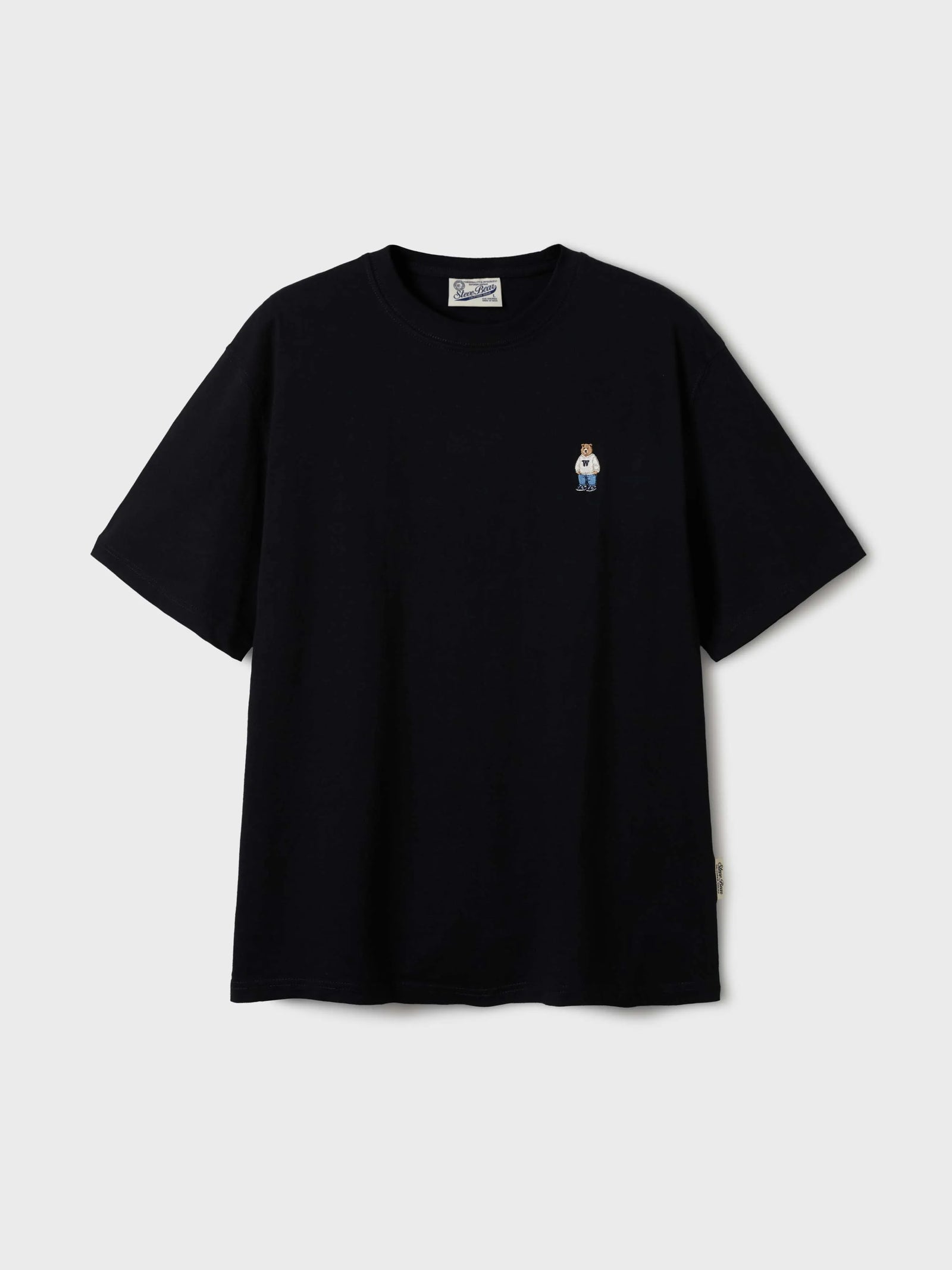 (2PACK)Steve Solid T-shirt[B]