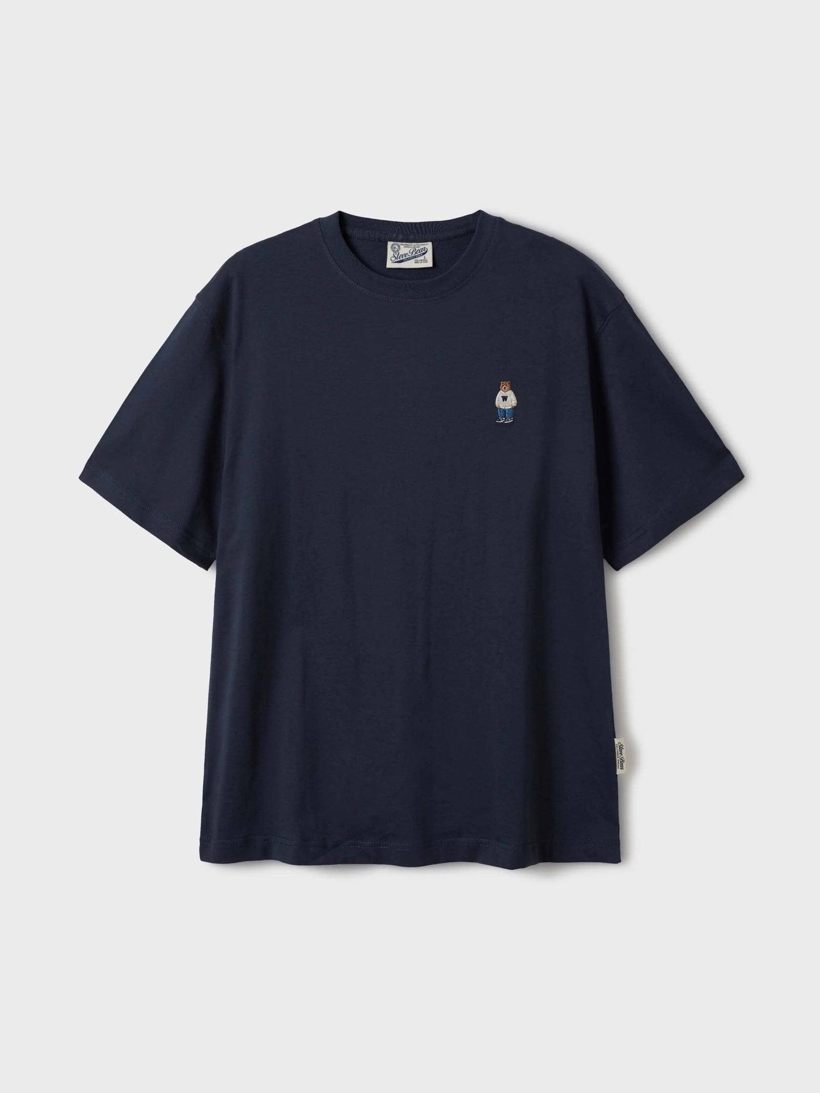 (2PACK)Steve Solid T-shirt[B]