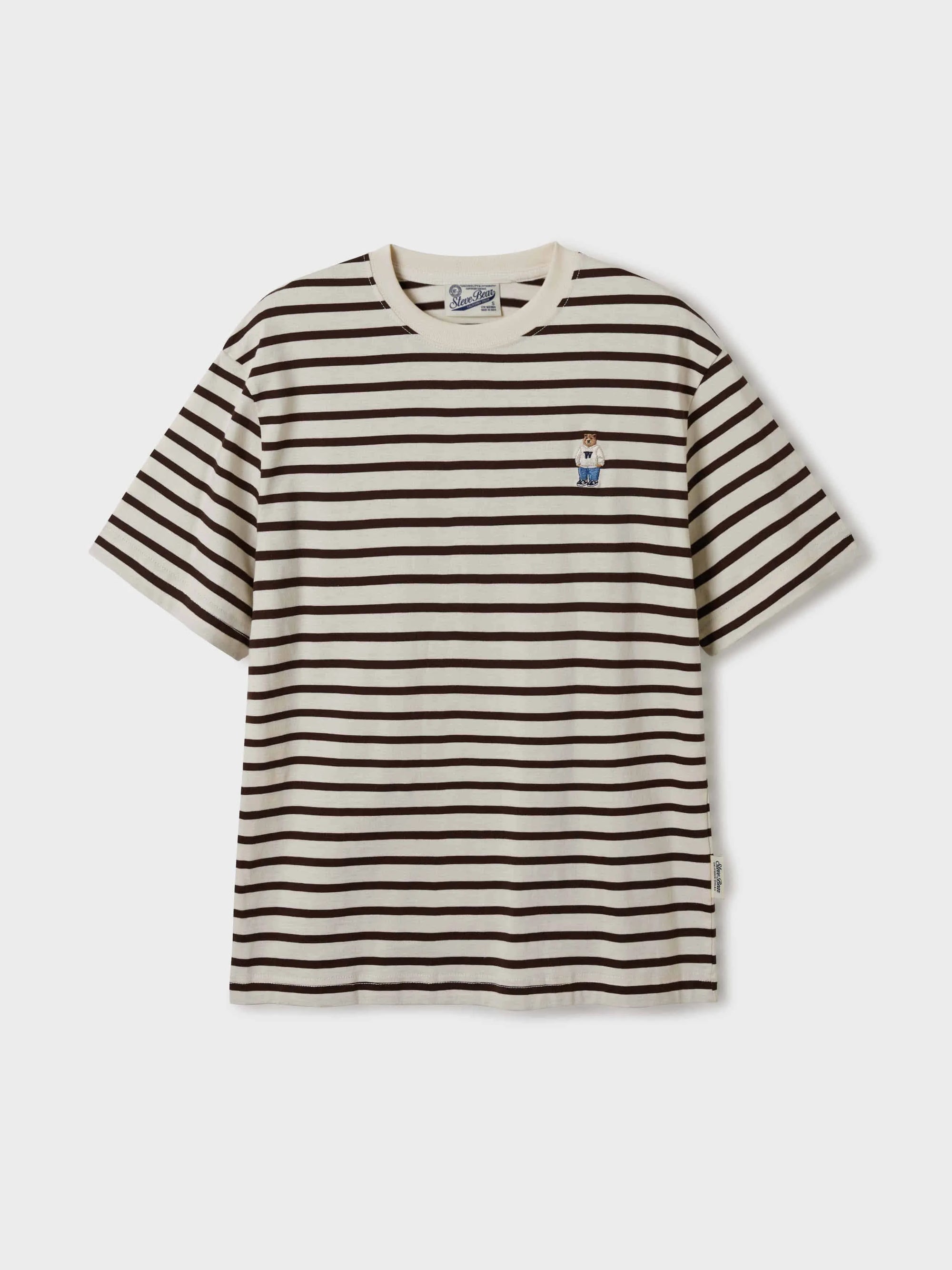 (2PACK)Steve Stripe T-shirt[B]