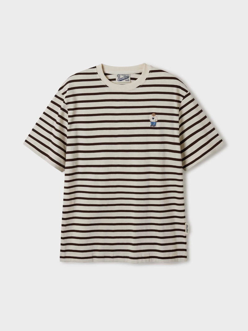 (2PACK)Steve Stripe T-shirt[B]