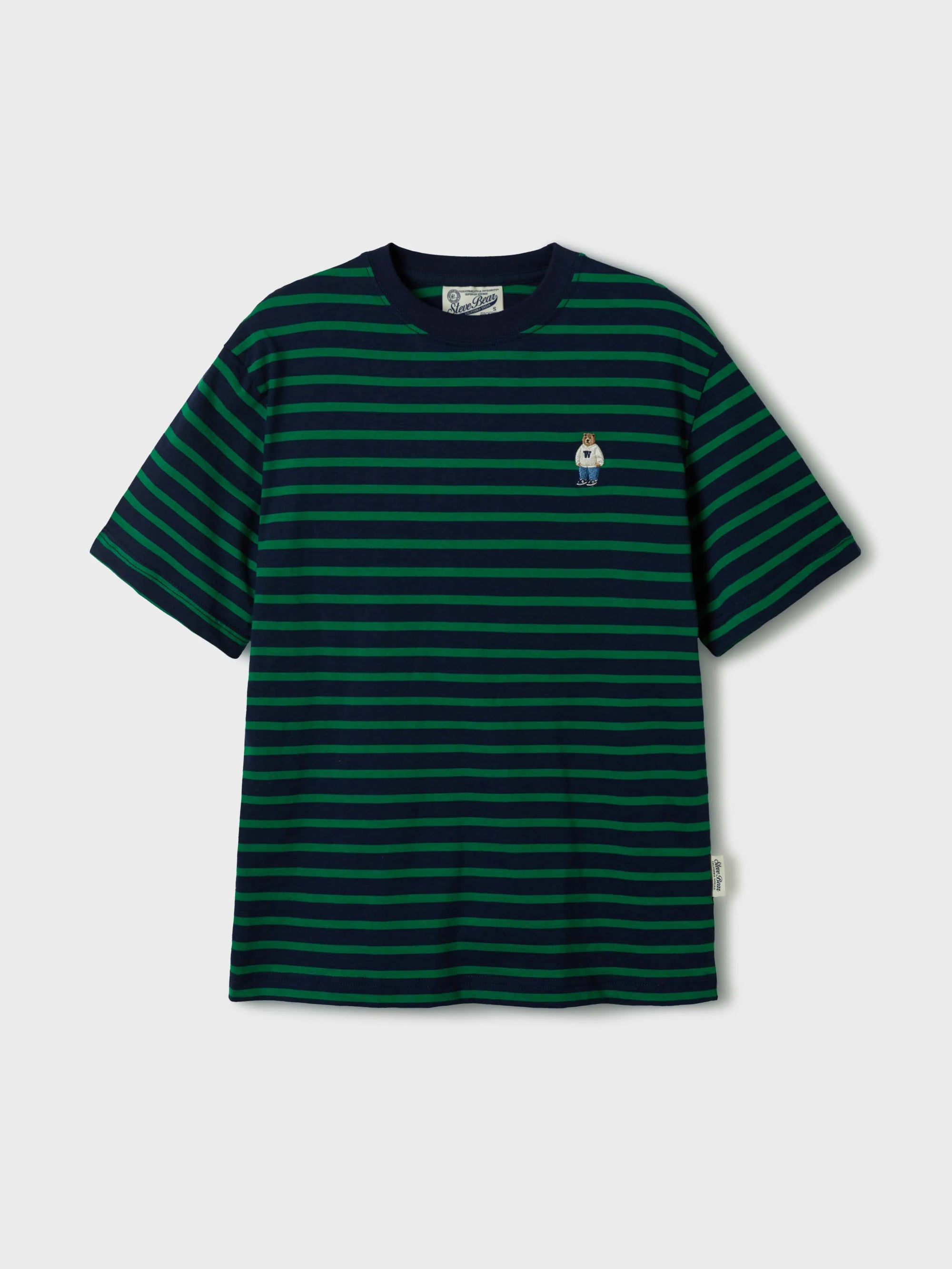 (2PACK)Steve Stripe T-shirt[B]