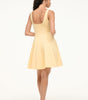 Mini wells dress pale honey