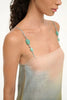 Baura linen dress pastel clouds