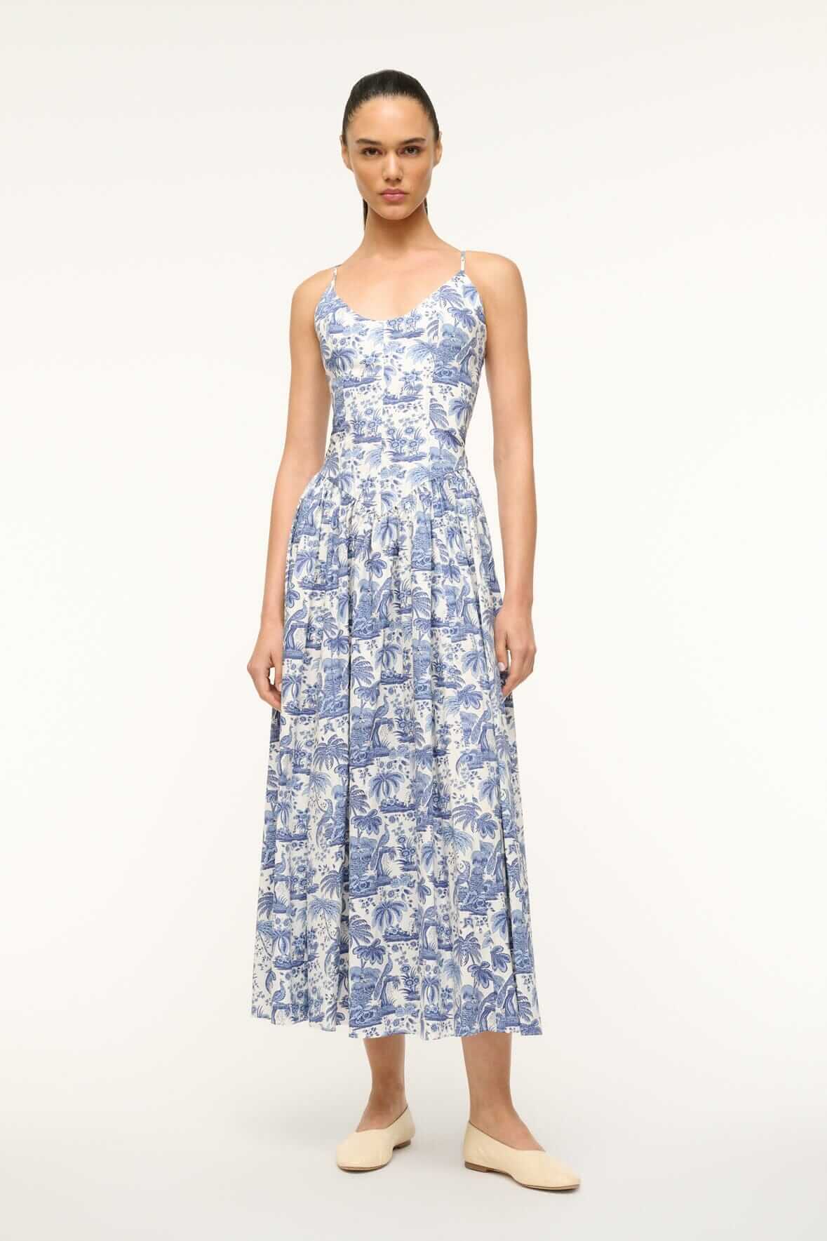Dena dress black floral