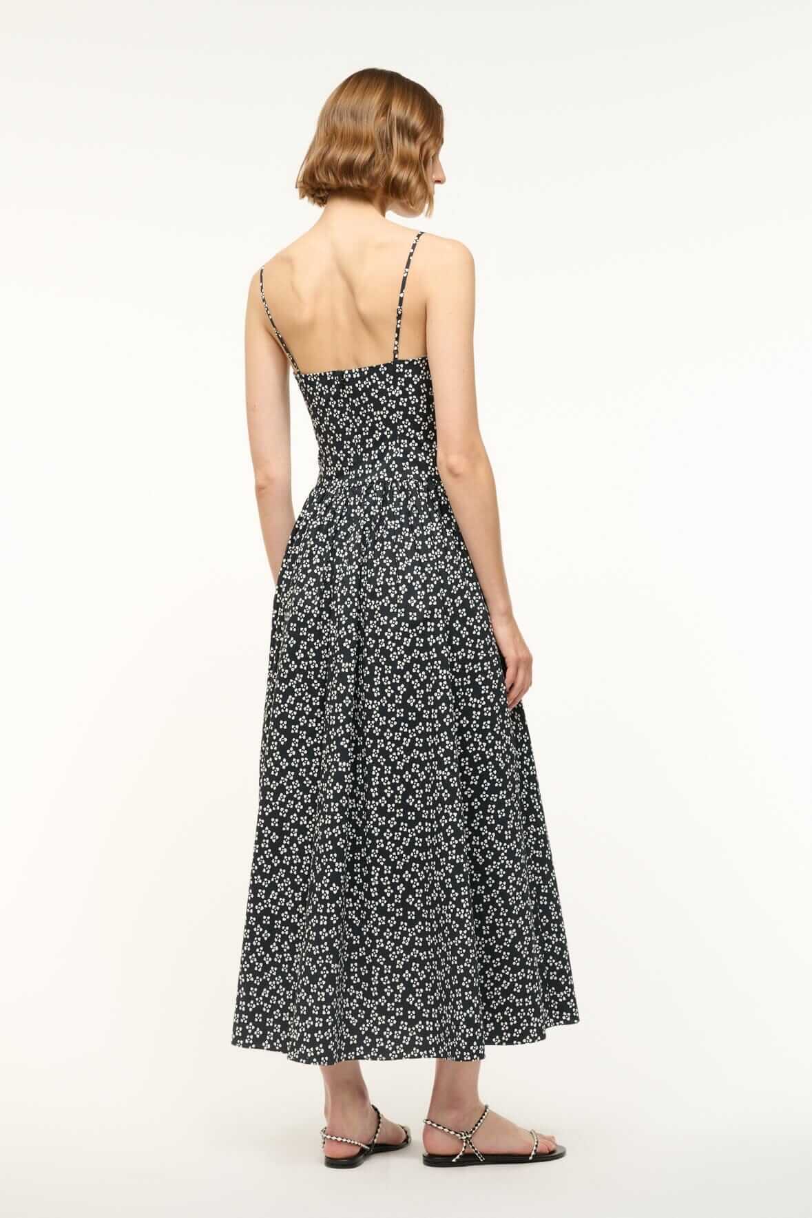 Dena dress black floral