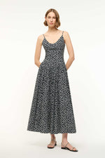 Dena dress black floral